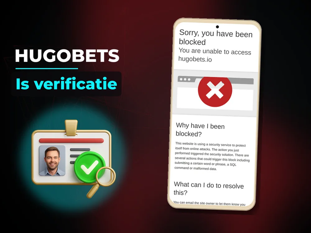 Hugobets - Is verificatie